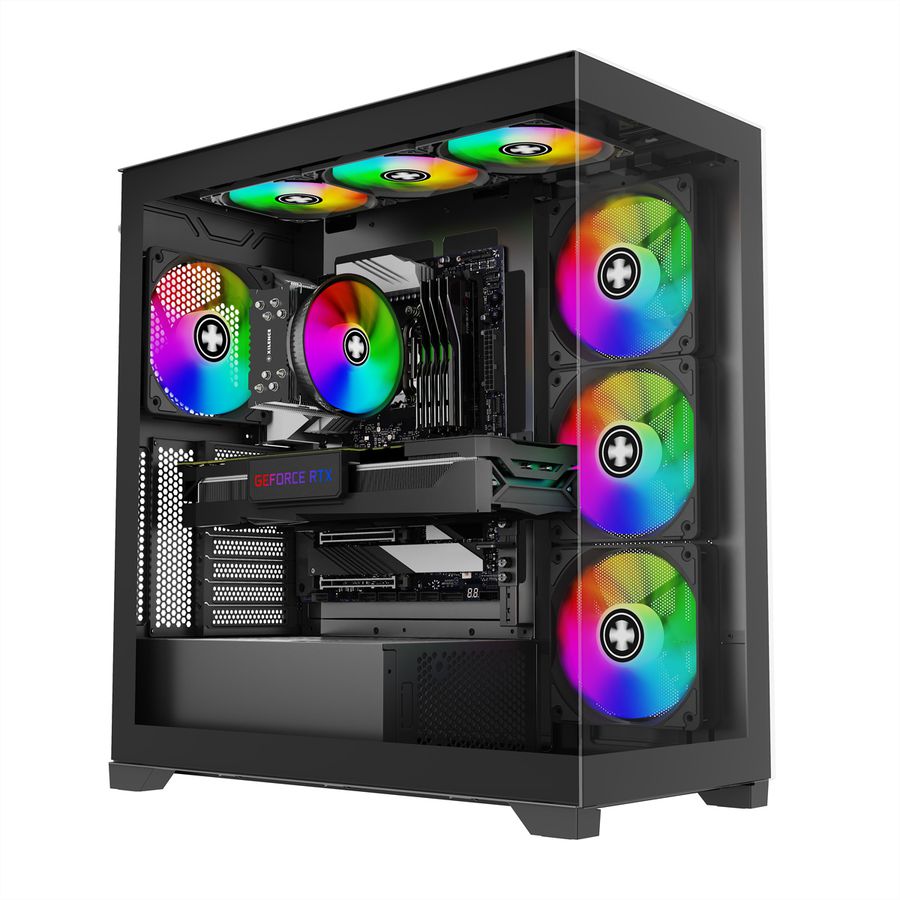 XILENCE XC149 ARGB CPU-Kühler, 120mm PWM FDB Lüfter, 200W TDP