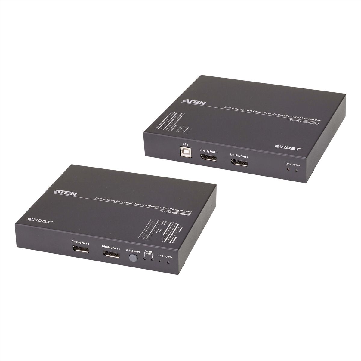 ATEN CE924 USB DisplayPort Dual Display HDBaseT 2.0 KVM extender