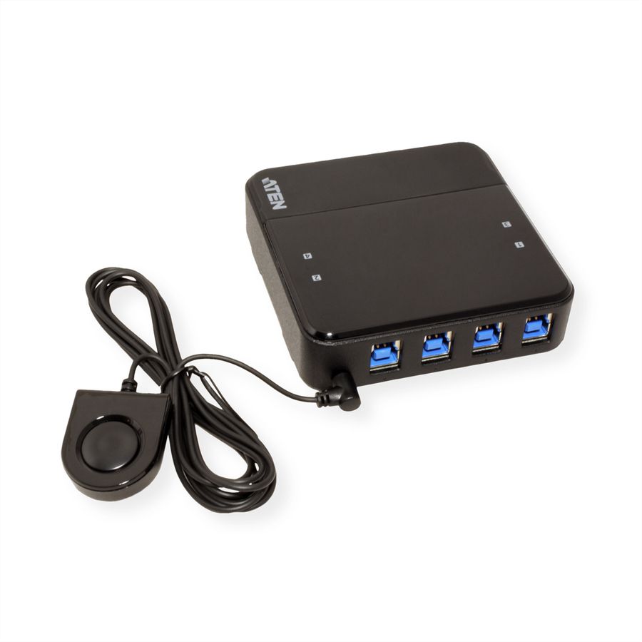 ATEN US3344 4-poorts USB naar USB-C sharing