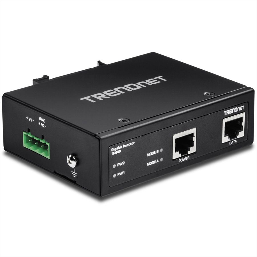TRENDnet TI-IG30 Hardened Industrial Gigabit PoE+ Injector