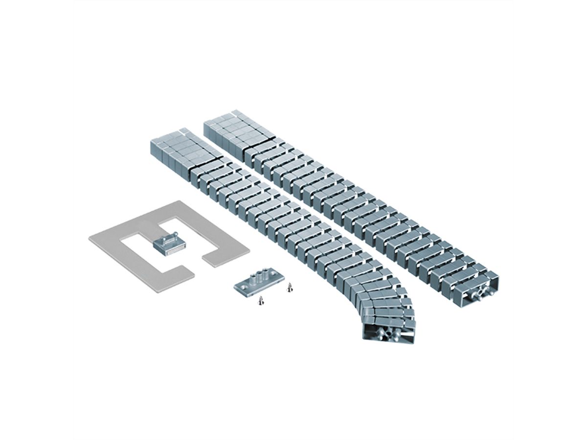 BACHMANN kabelslang FlexII set zilver