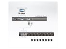 ATEN CL6700MW KVM-console, LCD, DVI, HDMI Full HD, DE-Layout