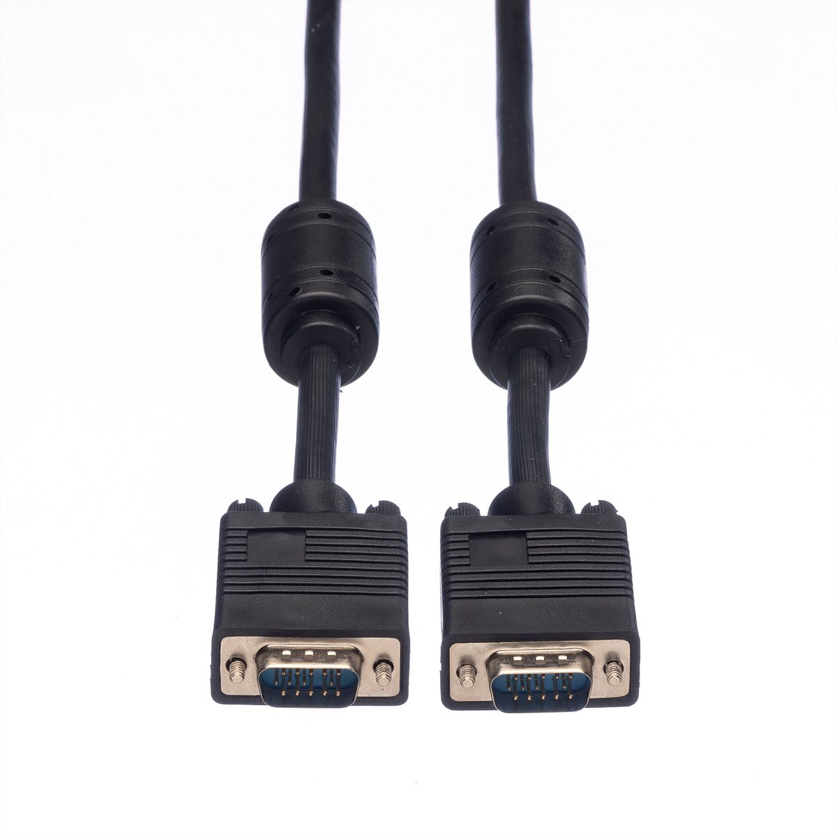 ROLINE SVGA kabel HD15 M/M met ferrietkern, 6 m