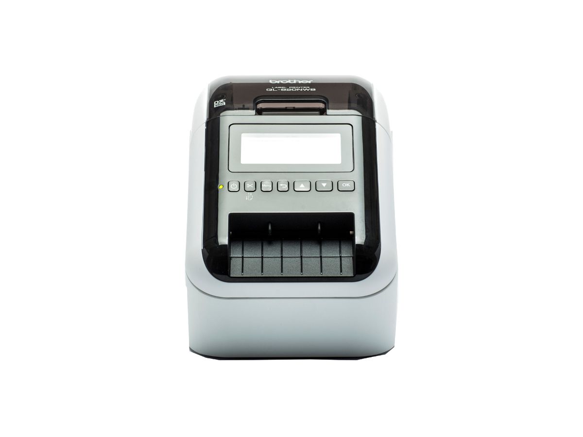 Brother QL-820NWBC labelprinter Direct thermisch Kleur 300 x 600 DPI 176 mm/sec Bedraad en draadloos Ethernet LAN DK Wifi Bluetooth