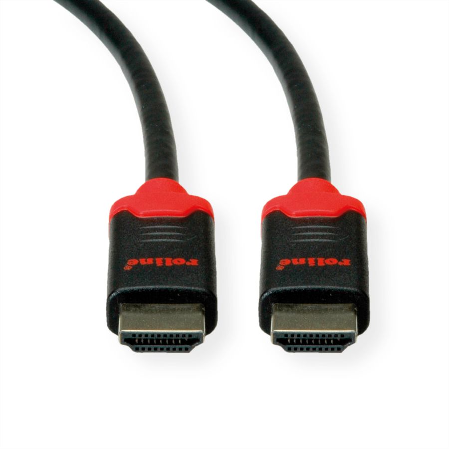ROLINE 10K HDMI Ultra High Speed ​​Kabel, M/M, zwart, 1 m