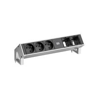 BACHMANN DESK2 3xUTE 35° 2xCM stroom 0,2m GST18 Inox gelakt