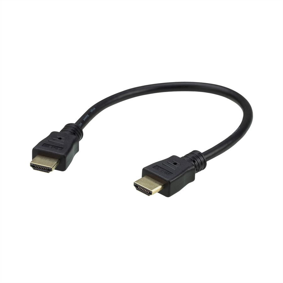 ATEN 2L-7DA3H High Speed True 4K HDMI Cable with Ethernet, black, 0.3 m