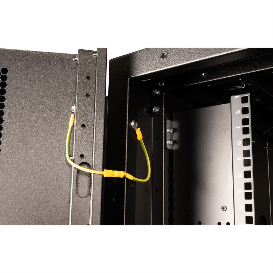 ROLINE colocation-kast 42HE 800x1000 mm, 2 compartimenten, zwart