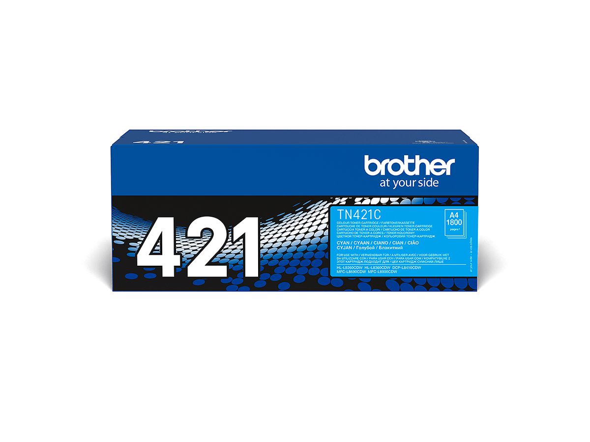 Brother TN-421C tonercartridge 1 stuk(s) Origineel Cyaan