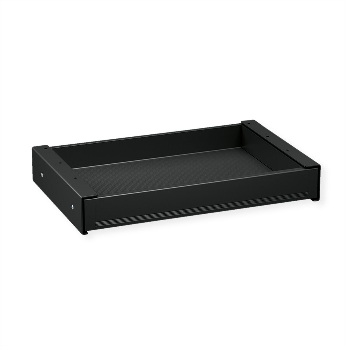 VALUE Ultra-Slim Underdesk Mount Storage Drawer, 420 mm width, black