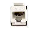 ROLINE Keystone Jack, Cat.6A (Class EA), RJ-45, UTP, tool-free, white