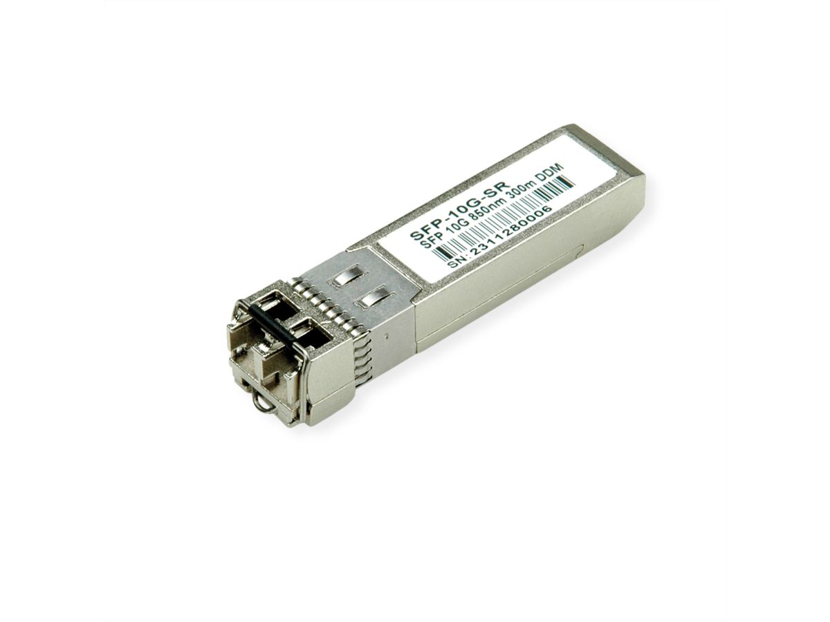 VALUE SFP+ module (MiniGBIC) SR/LC, 10GbE, Multimode, 850nm, max. 300m