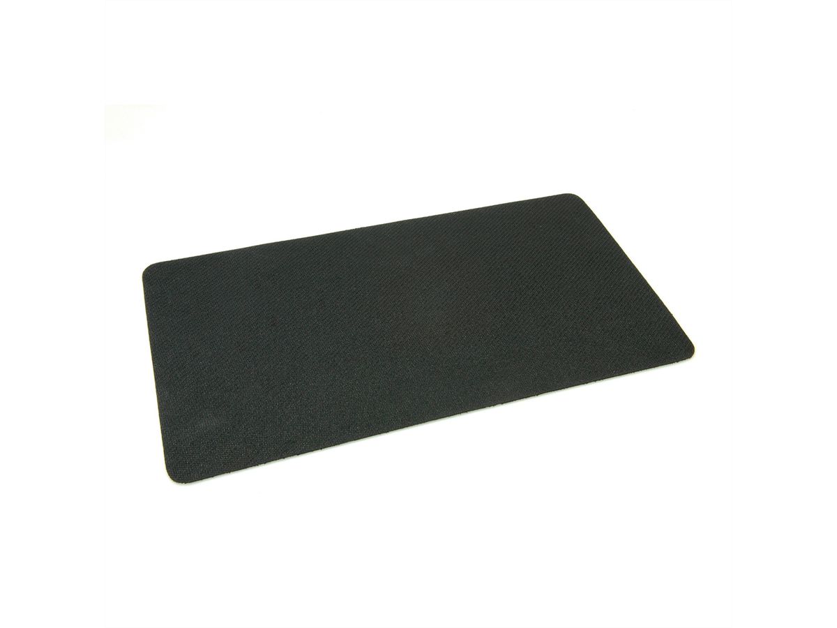 ROLINE Muismat, 3in1 Notebook Combo Mousepad, zwart