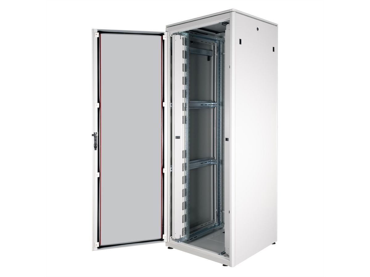 ROLINE 19-inch Network Cabinet Pro 47 U, 800x800 WxD glass door grey