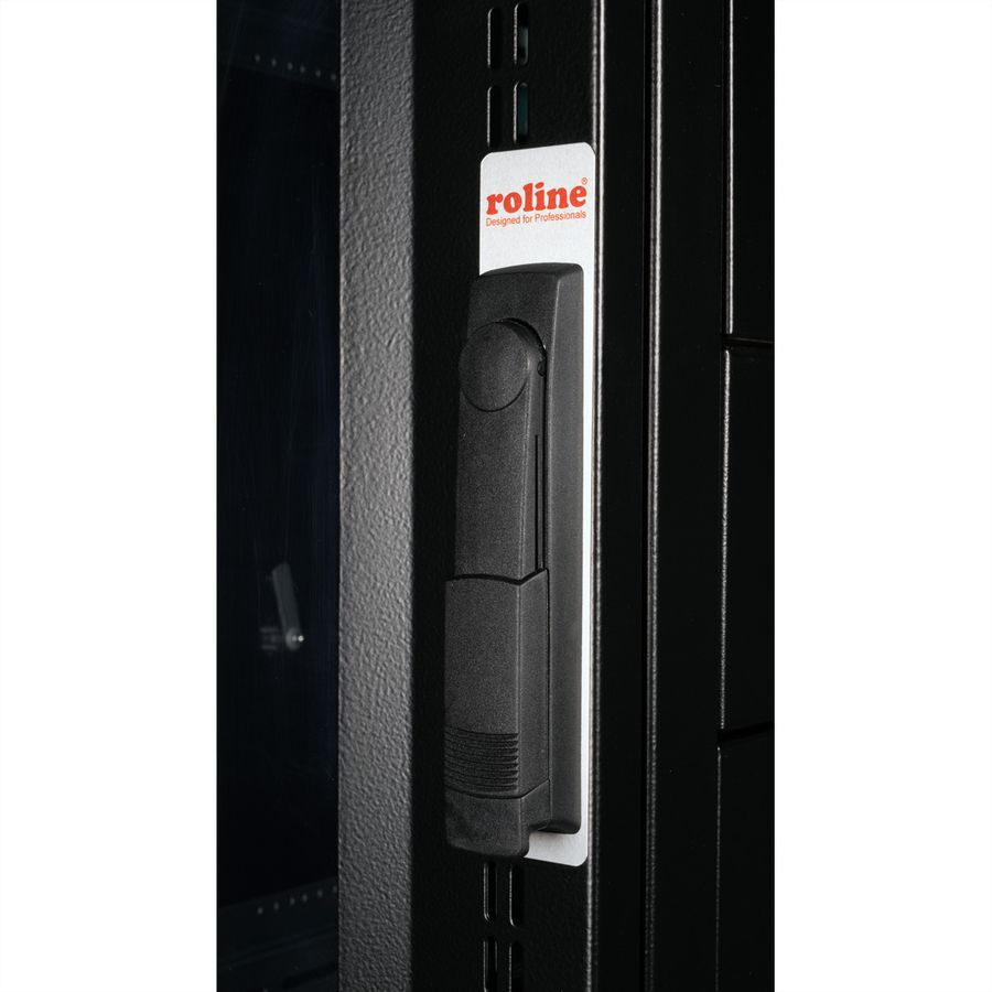 ROLINE 19-inch server rack Pro 42 U, 600x1000 WxD black Perspex