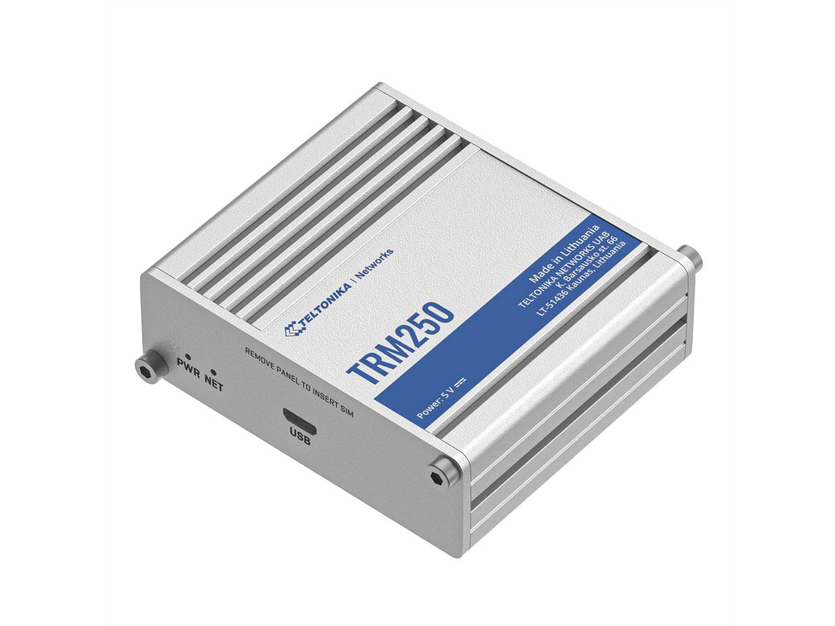 TELTONIKA TRM250 LTE/4G/NB Industriële modem voor IoT