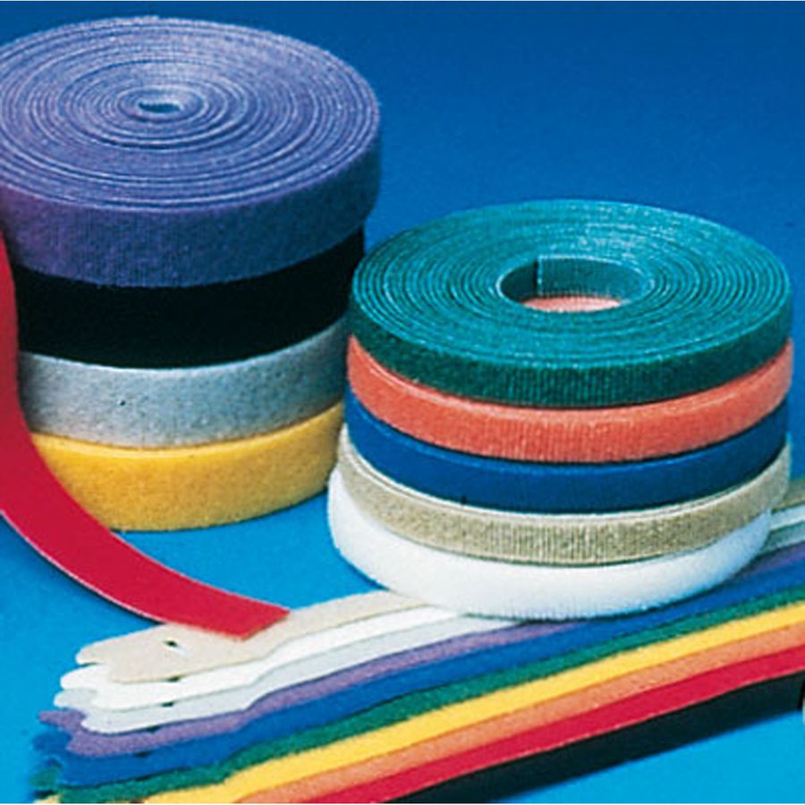 VELCRO® ONE-WRAP® Strap Klettband mit Lasche, 10Stk., rot, 20 cm