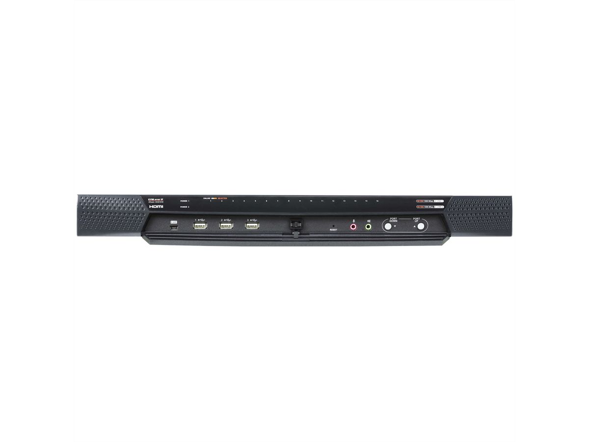 ATEN KN4016VB 16-Port Cat 5 KVM over IP 1 local und 4 remote