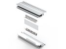 SCHROFF EMC-afschermingskit, tussen horizontale rails, roestvrij staal, 84 pk