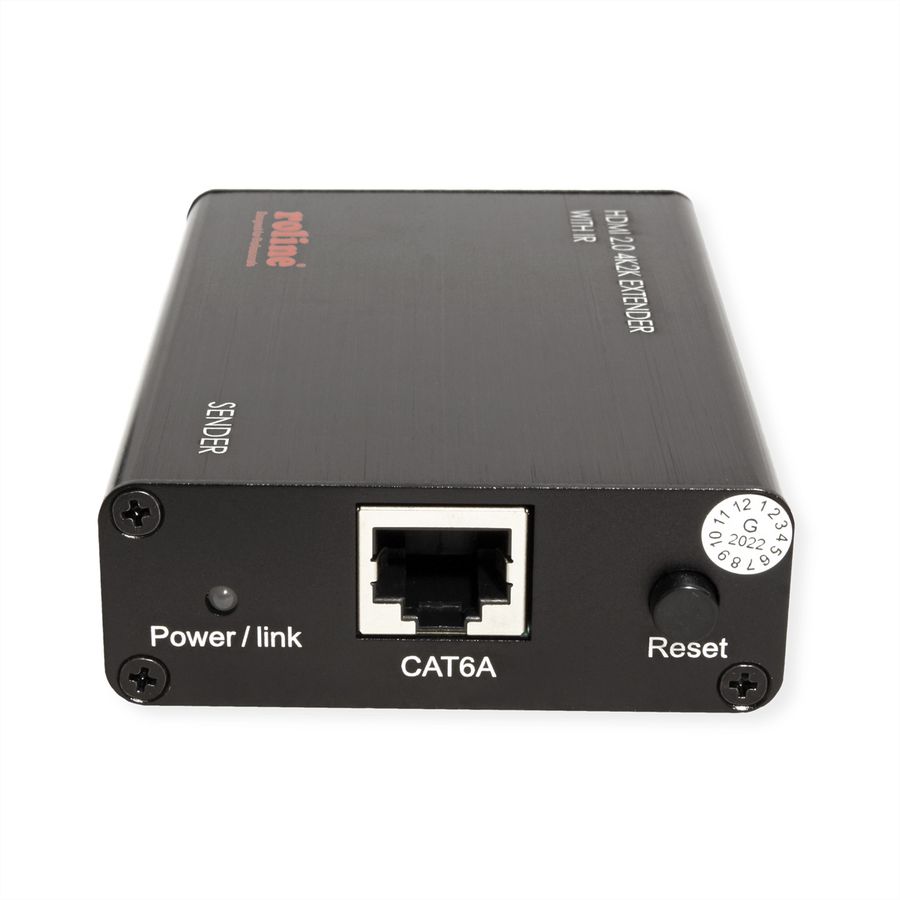 ROLINE Audio/Video System, HDMI, via Cat.6A, 4K@60Hz, 30m/45m