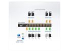 ATEN CL5716N LCD KVM Switch,USB-PS/2, VGA, DE-Layout