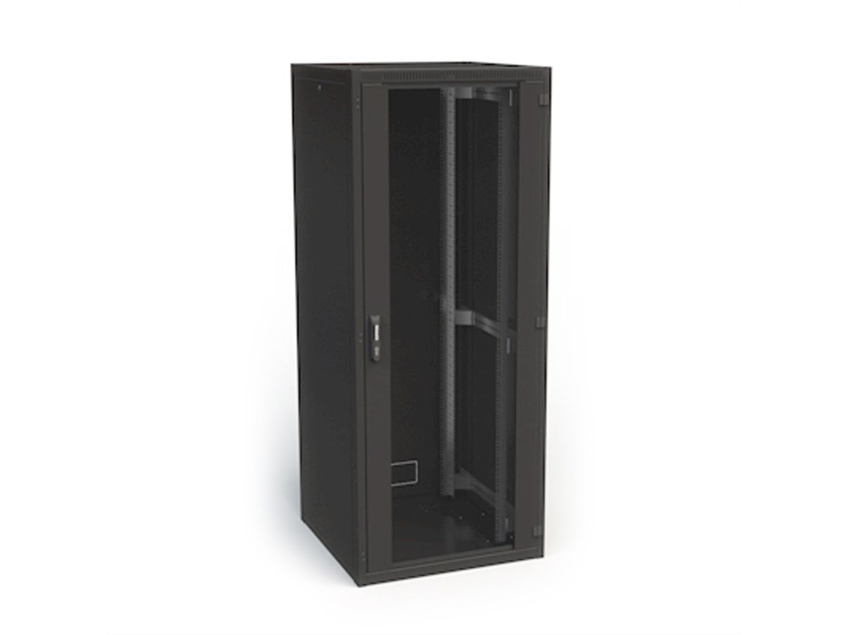 CONTEG RI7 ISeven serverkast 42 HE, 800 x 1000 mm, zwart