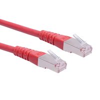 ROLINE patchkabel Cat.6 (Klasse E) S/FTP (PiMF), rood, 2 m
