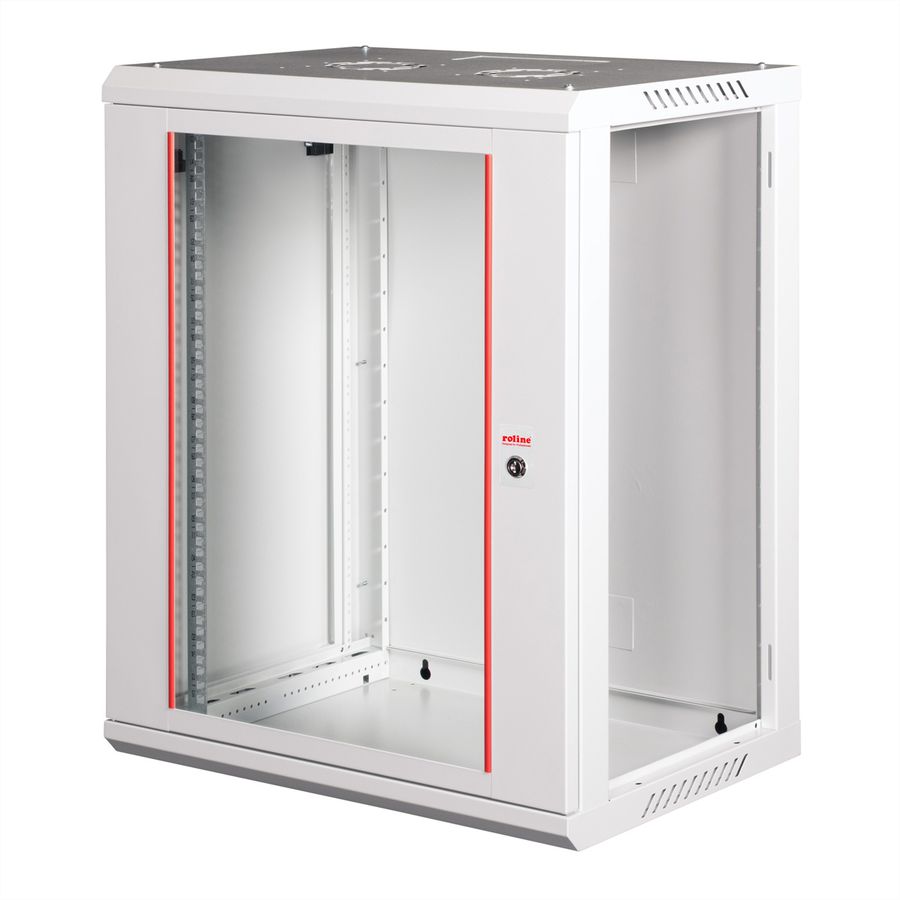ROLINE 19" Wall Cabinet Basic Plus 18U, 600x450 BxT grey