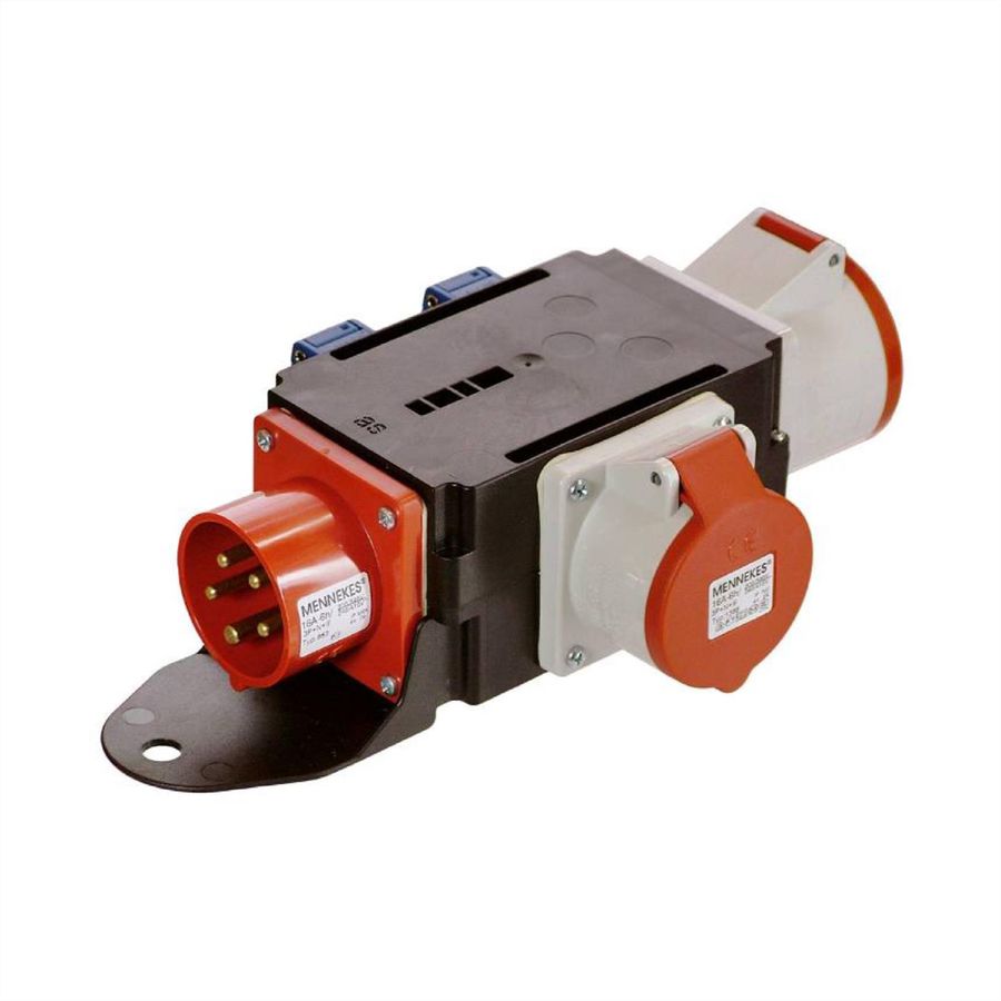 BACHMANN CEE adapter CEE plug 16A, 1x16A 5p400V 1x32A 5p400v 2protect.