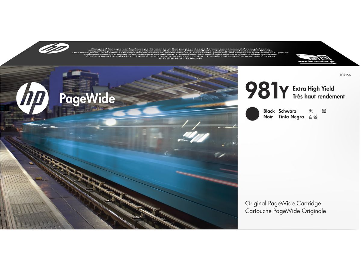 HP 981Y originele zwarte extra high-capacity PageWide cartridge