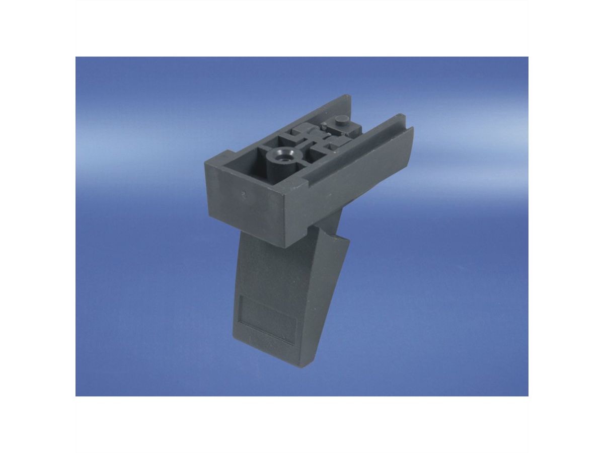 SCHROFF opstelvoetje voor chassis, kunststof, RAL 7016