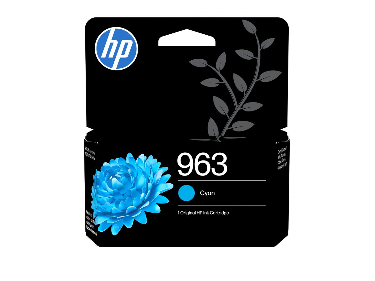 HP 963 originele cyaan inktcartridge