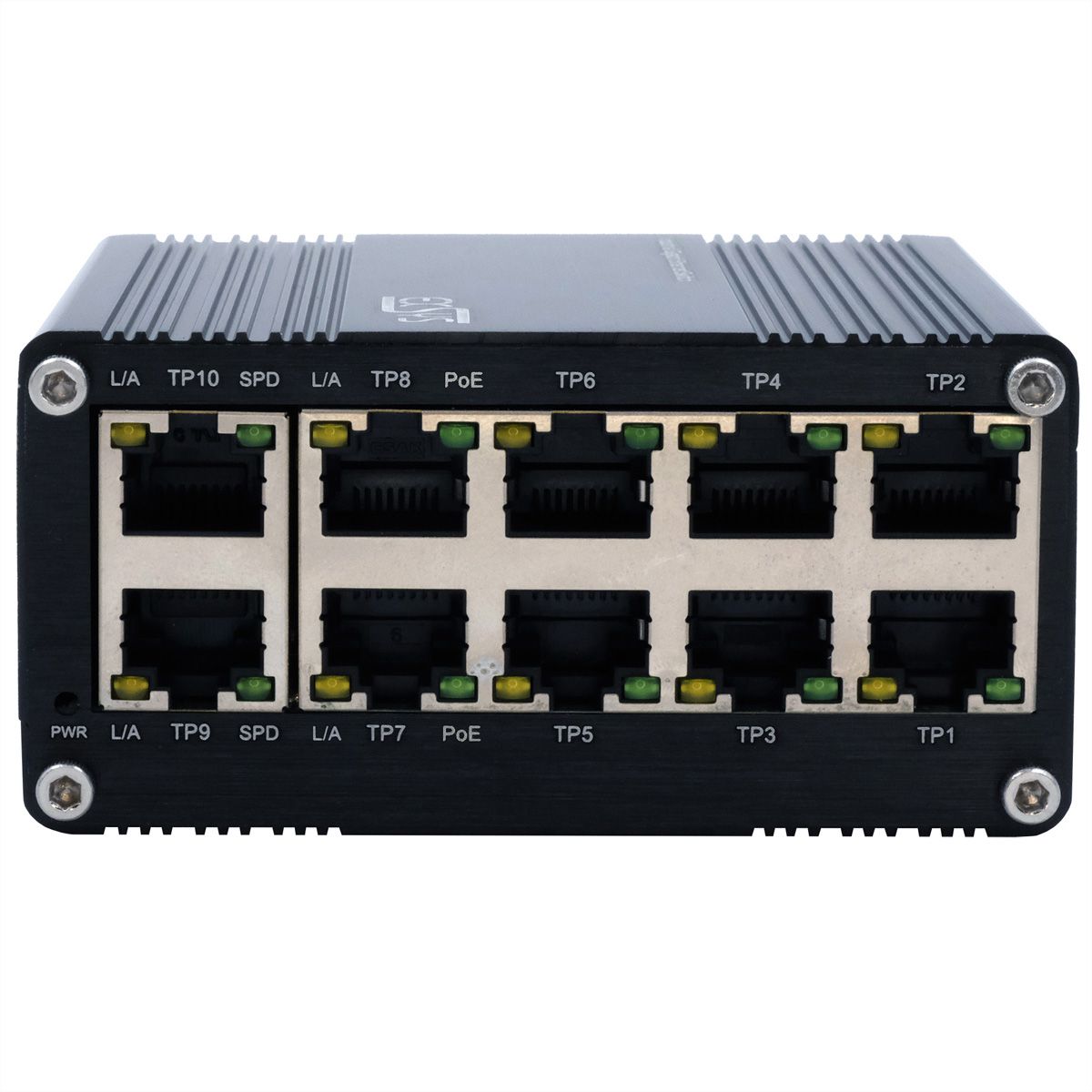 EXSYS EX-62025PoE 10-poorts industriële PoE-switch mini unmanaged