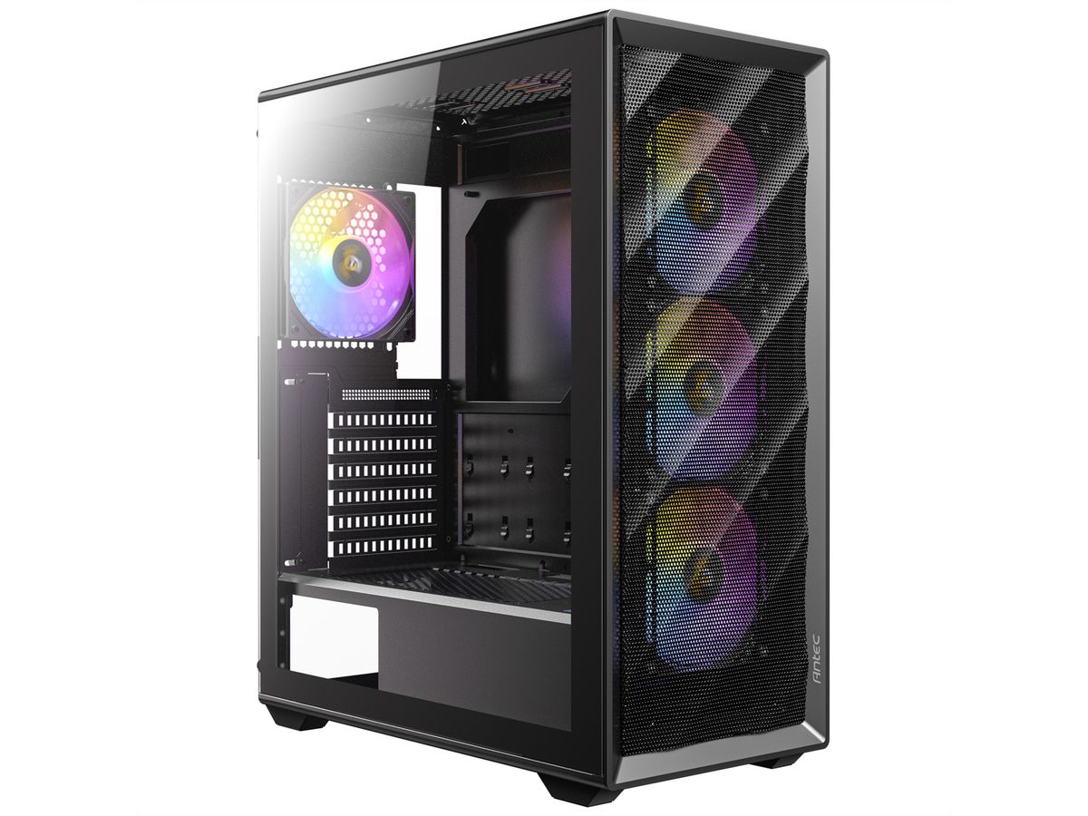 ANTEC AX85 ARGB PC case Midi Tower Gaming ATX, black
