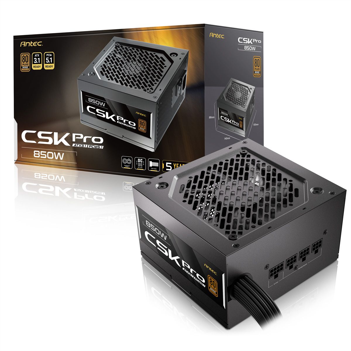 ANTEC CSK850 PRO ATX3.1 Netzteil 850W