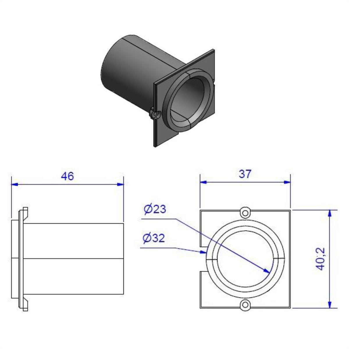 BACHMANN Custom module cable pipe VGA
