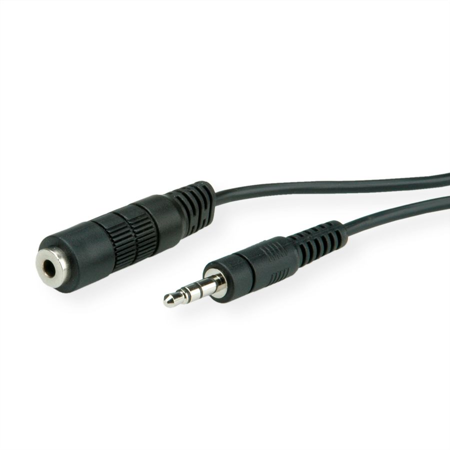 ROLINE 3.5mm Extension Cable, M/F, 2 m
