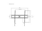 VALUE Heavy-Duty TV Wall Mount, <125 kg, <355,6 cm (140"), VESA 1200x800, tiltable