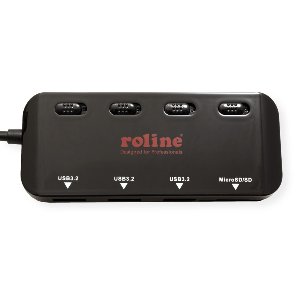 ROLINE USB 3.2 Gen 1 hub, triple, type C aansluitkabel