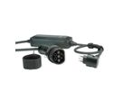 ROLINE Draagbare oplaadkabel voor e-car CEE7/7 - Type2, 1-fase, 250VAC (1P+N+E), 32 A, 7.4 kW, 3 m