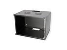 ROLINE 19-inch wandbehuizing Basic 7 U, 540x400 BxD Bouwpakket zwart