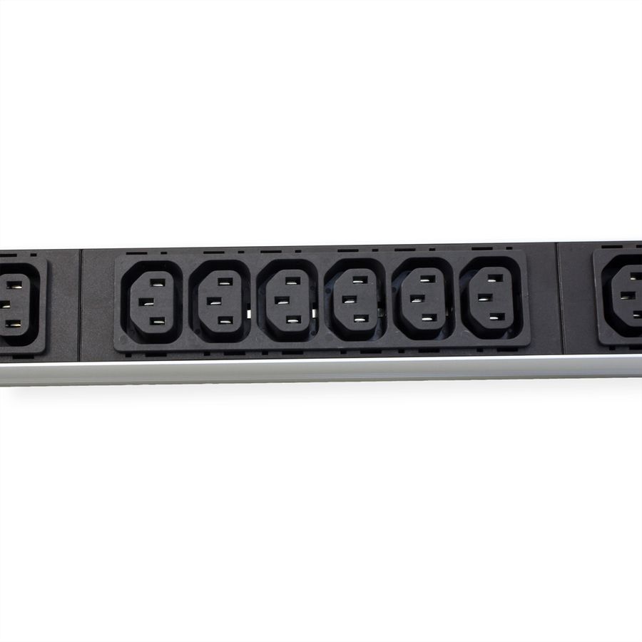 BACHMANN IT PDU ALU 1U 24x C13 3x C19 plug CEE L+N+PE 16A blue