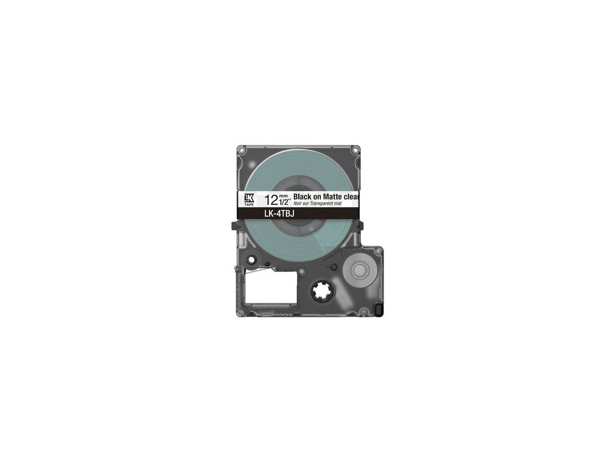 Epson C53S672065 printeretiket Zwart, Transparant