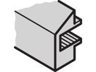SCHROFF PropacPRO Case Design Elements, Form 2, RAL 7035, 42 HP