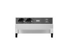 BACHMANN DESK2 2x geaard stopcontact USB A&C, USB Lader 22W 0.2m GST18 INOX