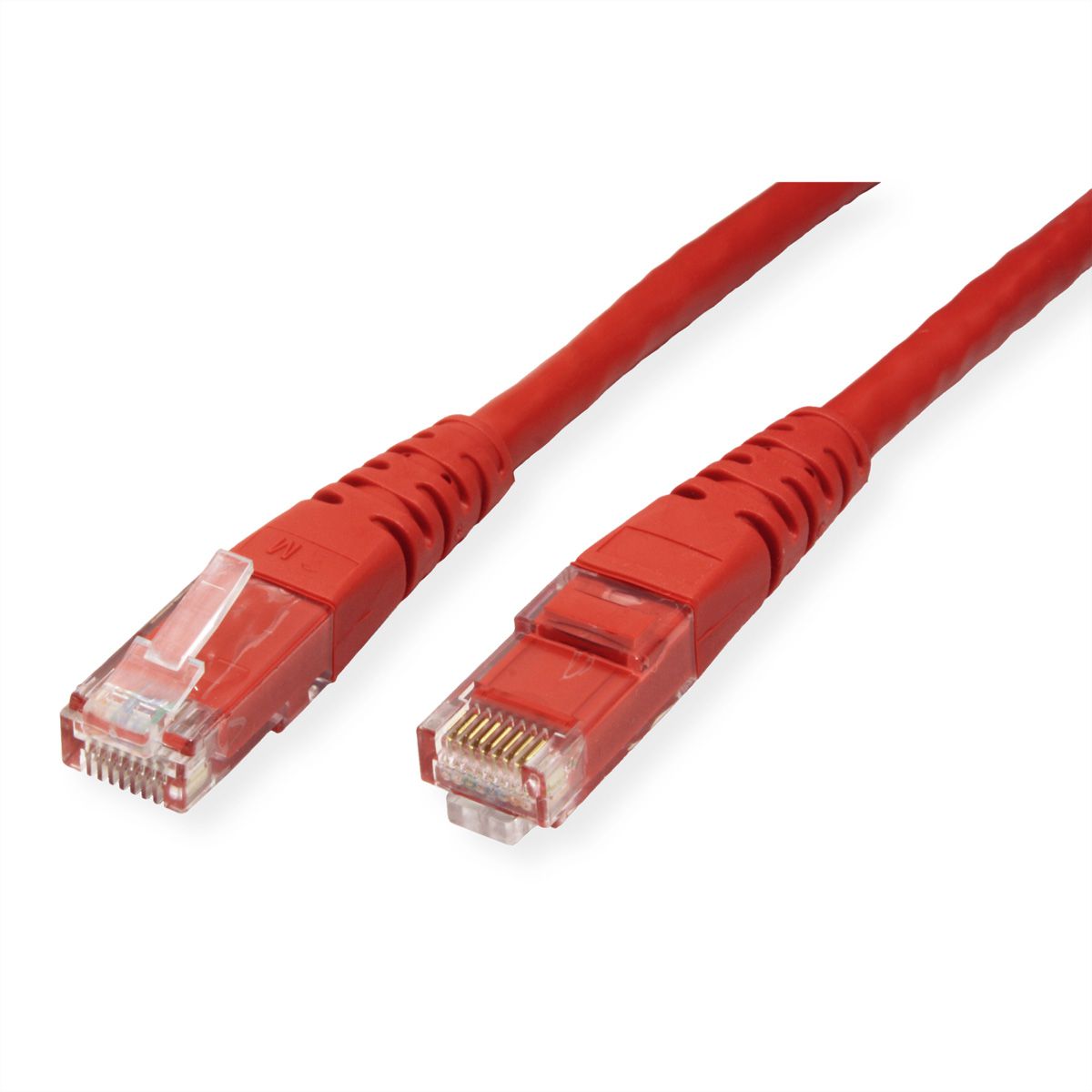 ROLINE Patchkabel Cat.6 UTP (Class E), rood, 0,3 m