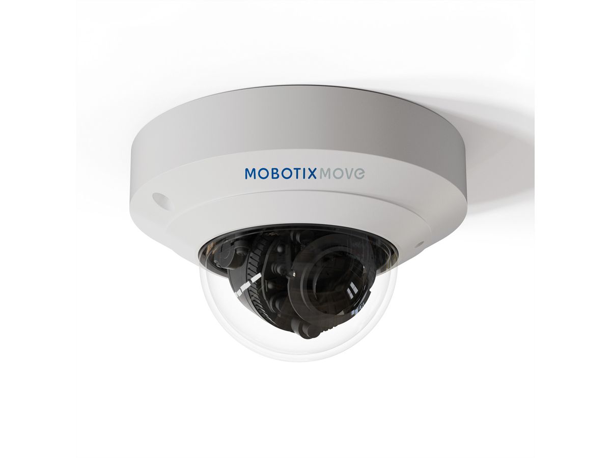 MOBOTIX MOVE mini-dome-binnencamera 5 MP, 108°, IR-LED tot 15 m