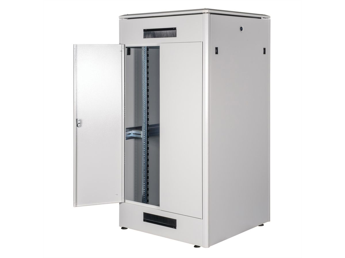 ROLINE 19-inch netwerkkast Pro 32 U, 800x800 BxD Glazen deur grijs
