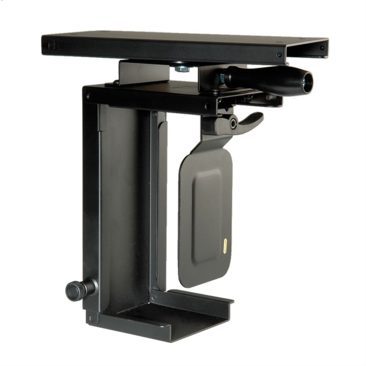 ROLINE mini PC houder uitschuifbaar, draaibaar, zwart