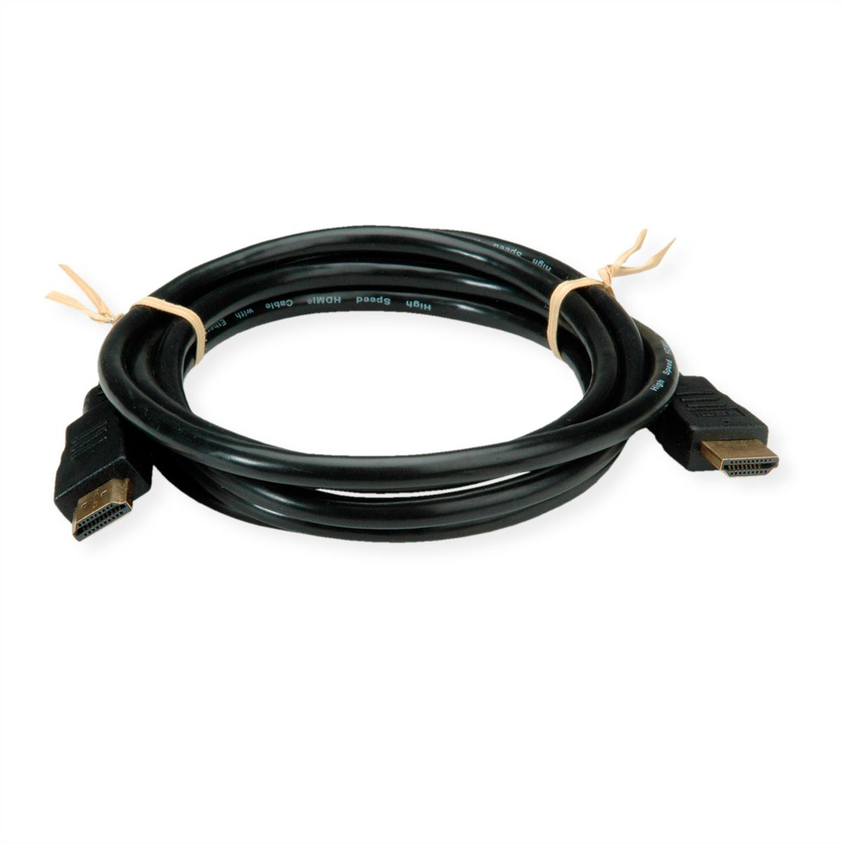 ROLINE RM HDMI High Speed kabel met Ethernet, zwart, 3 m